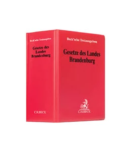 Abbildung von Gesetze des Landes Brandenburg Ergänzungsband | 12. Auflage | 2023 | beck-shop.de