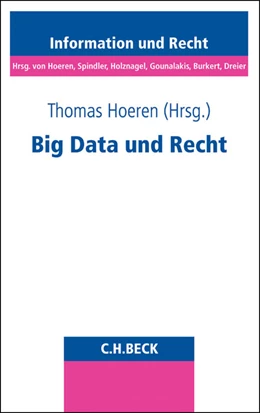 Abbildung von Hoeren | Big Data und Recht | 1. Auflage | 2014 | Band 83 | beck-shop.de