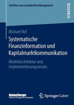 Abbildung von Ruf | Systematische Finanzinformation und Kapitalmarktkommunikation | 1. Auflage | 2014 | beck-shop.de