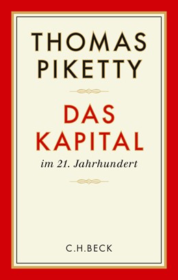 Cover: Piketty, Thomas, Das Kapital im 21. Jahrhundert