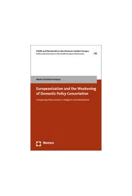 Abbildung von Fontana | Europeanization and the Weakening of Domestic Policy Concertation | 1. Auflage | 2014 | 10 | beck-shop.de