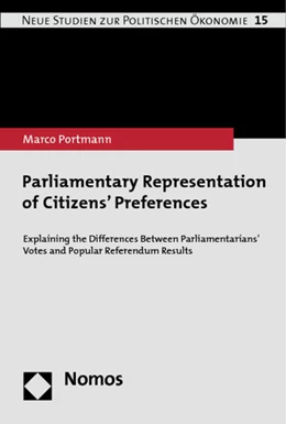 Abbildung von Portmann | Parliamentary Representation of Citizens’ Preferences | 1. Auflage | 2014 | 15 | beck-shop.de