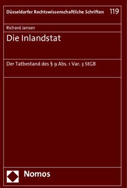 Abbildung von Jansen | Die Inlandstat | 1. Auflage | 2014 | 119 | beck-shop.de