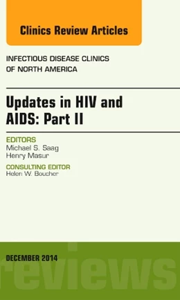 Abbildung von Saag | Updates in HIV and AIDS: Part II, An Issue of Infectious Disease Clinics | 1. Auflage | 2014 | beck-shop.de