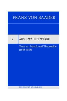 Abbildung von Bonchino | Texte zur Mystik und Theosophie (1808-1818) | 1. Auflage | 2021 | 2 | beck-shop.de