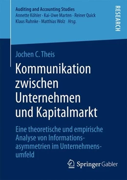 Abbildung von Theis | Kommunikation zwischen Unternehmen und Kapitalmarkt | 1. Auflage | 2014 | beck-shop.de