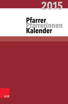 Abbildung von Ruprecht (Hrsg.) | Pfarrerkalender / Pfarrerinnenkalender 2015 | 1. Auflage | 2014 | beck-shop.de