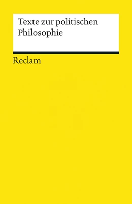 Abbildung von Ackeren | Texte zur Politischen Philosophie | 1. Auflage | 2014 | 19267 | beck-shop.de
