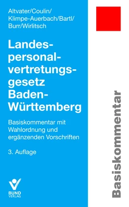 Abbildung von Altvater / Coulin | Landespersonalvertretungsgesetz Baden-Württemberg | 3. Auflage | 2015 | beck-shop.de