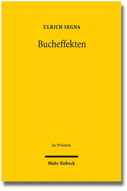 Abbildung von Segna | Bucheffekten | 1. Auflage | 2018 | beck-shop.de
