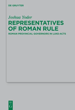 Abbildung von Yoder | Representatives of Roman Rule | 1. Auflage | 2014 | 209 | beck-shop.de