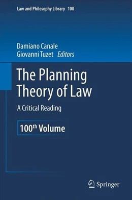 Abbildung von Canale / Tuzet | The Planning Theory of Law | 1. Auflage | 2012 | beck-shop.de