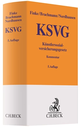 Abbildung von Finke / Brachmann | Künstlersozialversicherungsgesetz: KSVG | 5. Auflage | 2019 | beck-shop.de