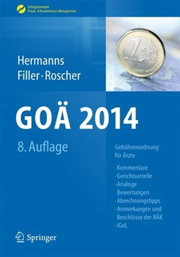 Abbildung von Hermanns / Filler | GOÄ 2014 | 8. Auflage | 2014 | beck-shop.de