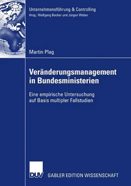 Abbildung von Plag | Veränderungsmanagement in Bundesministerien | 1. Auflage | 2007 | beck-shop.de