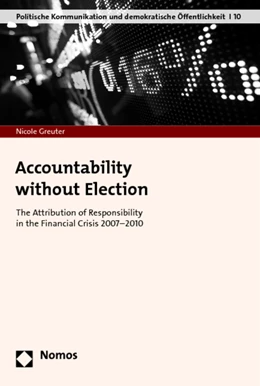 Abbildung von Greuter | Accountability without Election | 1. Auflage | 2014 | 10 | beck-shop.de