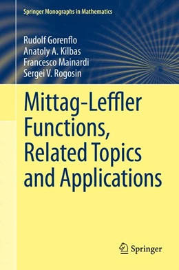 Abbildung von Gorenflo / Kilbas | Mittag-Leffler Functions, Related Topics and Applications | 1. Auflage | 2014 | beck-shop.de