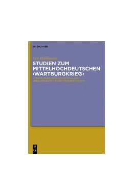 Abbildung von Hallmann | Studien zum mittelhochdeutschen 'Wartburgkrieg' | 1. Auflage | 2015 | beck-shop.de