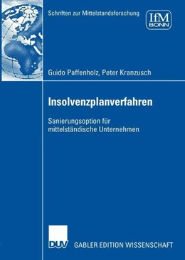 Abbildung von Paffenholz / Kranzusch | Insolvenzplanverfahren | 1. Auflage | 2008 | beck-shop.de