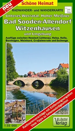Abbildung von Unteres Werratal, Bad Sooden-Allendorf, Hoher Meißner und Umgebung 1 : 35 000 | 1. Auflage | 2010 | beck-shop.de