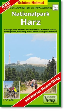 Abbildung von Große Wanderkarte-, Ski- und Radwanderkarte Nationalpark Harz 1 : 35 000 | 5. Auflage | 2014 | beck-shop.de