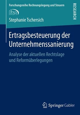 Abbildung von Tschersich | Ertragsbesteuerung der Unternehmenssanierung | 1. Auflage | 2014 | beck-shop.de