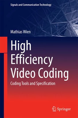 Abbildung von Wien | High Efficiency Video Coding | 1. Auflage | 2014 | beck-shop.de