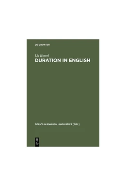 Abbildung von Korrel | Duration in English | 1. Auflage | 2014 | beck-shop.de
