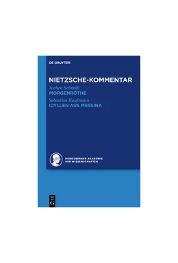 Abbildung von Schmidt / Kaufmann | Kommentar zu Nietzsches 