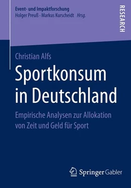 Abbildung von Alfs | Sportkonsum in Deutschland | 1. Auflage | 2014 | beck-shop.de