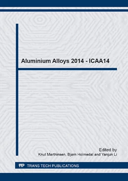 Abbildung von Marthinsen / Holmedal | Aluminium Alloys 2014 - ICAA14 | 1. Auflage | 2014 | beck-shop.de