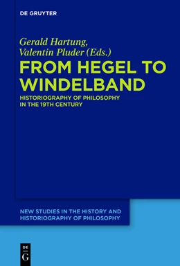 Abbildung von Hartung / Pluder | From Hegel to Windelband | 1. Auflage | 2015 | beck-shop.de