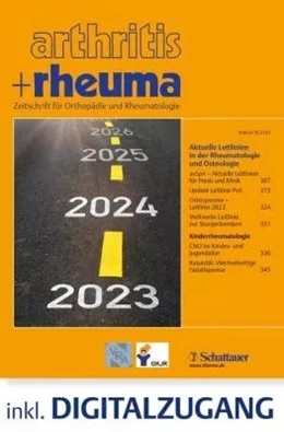 Abbildung von Arthritis und Rheuma | 38. Auflage | 2024 | beck-shop.de