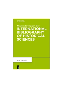 Abbildung von Mastrogregori | International Bibliography of Historical Sciences 79 | 1. Auflage | 2014 | beck-shop.de