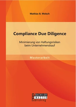 Abbildung von Welsch | Compliance Due Diligence | 1. Auflage | | beck-shop.de