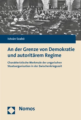 Abbildung von Szabó | An der Grenze von Demokratie und autoritärem Regime | 1. Auflage | 2014 | beck-shop.de