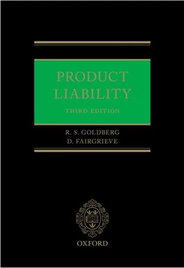 Abbildung von Fairgrieve / Goldberg | Product Liability | 3. Auflage | 2020 | beck-shop.de