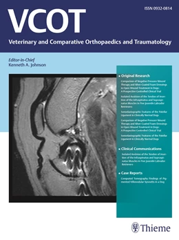 Abbildung von VCOT - Veterinary and Comparative Orthopaedics and Traumatology | 1. Auflage | 2024 | beck-shop.de