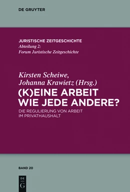 Abbildung von Scheiwe / Krawietz | (K)Eine Arbeit wie jede andere? | 1. Auflage | 2014 | beck-shop.de