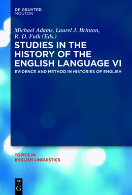 Abbildung von Adams / Brinton | Studies in the History of the English Language VI | 1. Auflage | 2014 | beck-shop.de