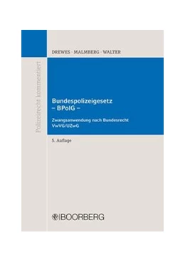 Abbildung von Drewes / Malmberg | Bundespolizeigesetz (BPolG) | 5. Auflage | 2015 | beck-shop.de