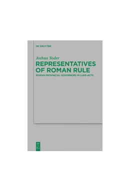 Abbildung von Yoder | Representatives of Roman Rule | 1. Auflage | 2014 | beck-shop.de