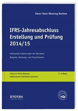 Abbildung von Holzmayer / Ley | IFRS-Jahresabschluss - Erstellung und Prüfung 2014/15 | 9. Auflage | 2015 | beck-shop.de