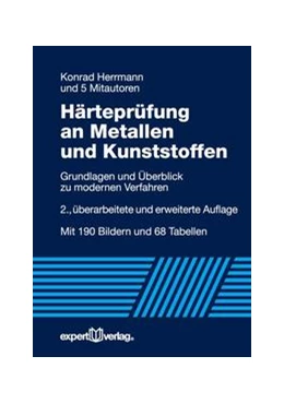 Abbildung von Herrmann | Härteprüfung an Metallen und Kunststoffen | 2. Auflage | 2014 | beck-shop.de