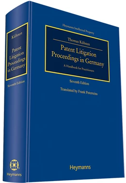 Abbildung von Kühnen | Patent Litigation Proceedings in Germany | 7. Auflage | 2015 | beck-shop.de