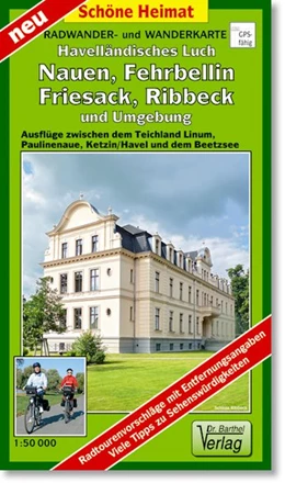Abbildung von Radwander- und Wanderkarte Havelländisches Luch, Nauen, Fehrbellin, Friesack, Ribbeck und Umgebung 1 : 50 000 | 1. Auflage | 2014 | beck-shop.de