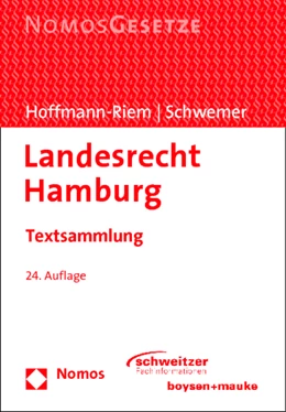 Abbildung von Hoffmann-Riem / Schwemer (Hrsg.) | Landesrecht Hamburg | 24. Auflage | 2015 | beck-shop.de