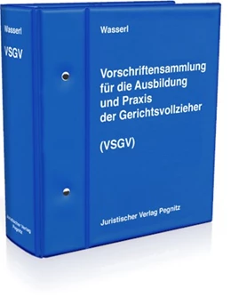 Abbildung von Wasserl | Vorschriftensammlung für die Ausbildung und Praxis der Gerichtsvollzieher | 1. Auflage | 2024 | beck-shop.de