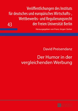 Abbildung von Preisendanz | Der Humor in der vergleichenden Werbung | 1. Auflage | 2014 | 43 | beck-shop.de