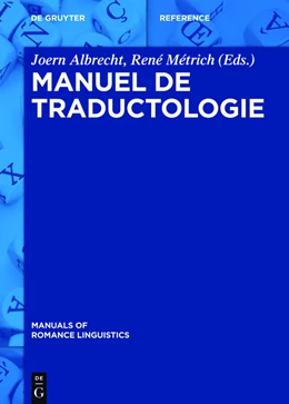 Abbildung von Albrecht / Métrich | Manuel de traductologie | 1. Auflage | 2016 | 5 | beck-shop.de